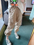 HELLO FASHION Drawstring Parachute Cargo Pants
